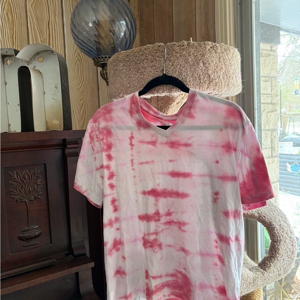 Classic Pink Tie-Dye Tee